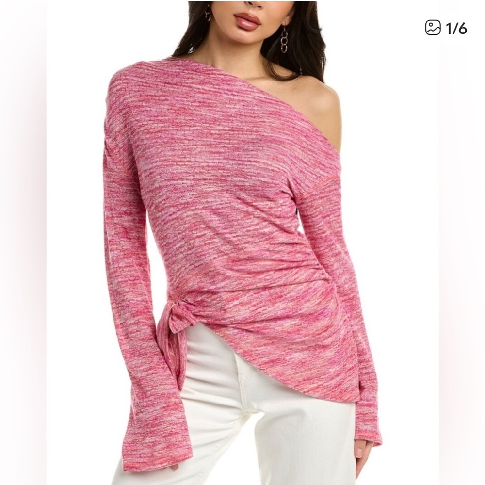 Free People Off-Shoulder Knit Top
